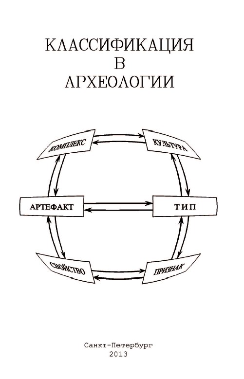 Классификация в археологии.  СПб.: ИИМК РАН, 2013 – 251 с. -  ISBN  978-5-904247-80-5